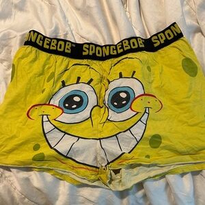 SpongeBob SquarePants Yellow Boxer Shorts